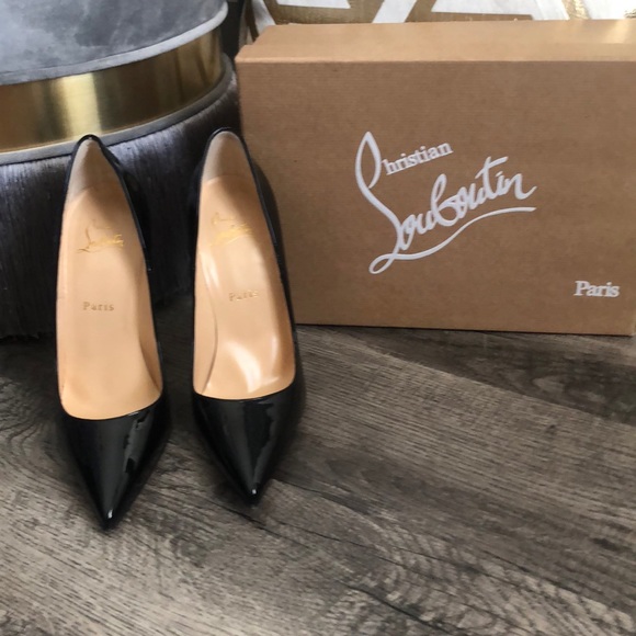 Christian Louboutin Shoes - Black patent leather So Kate Christian Louboutins
